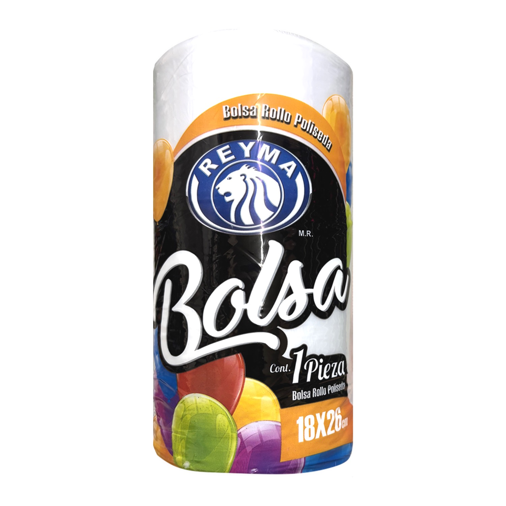 BOLSA POLISEDA ROLLO CHICO 18X26 REYMA