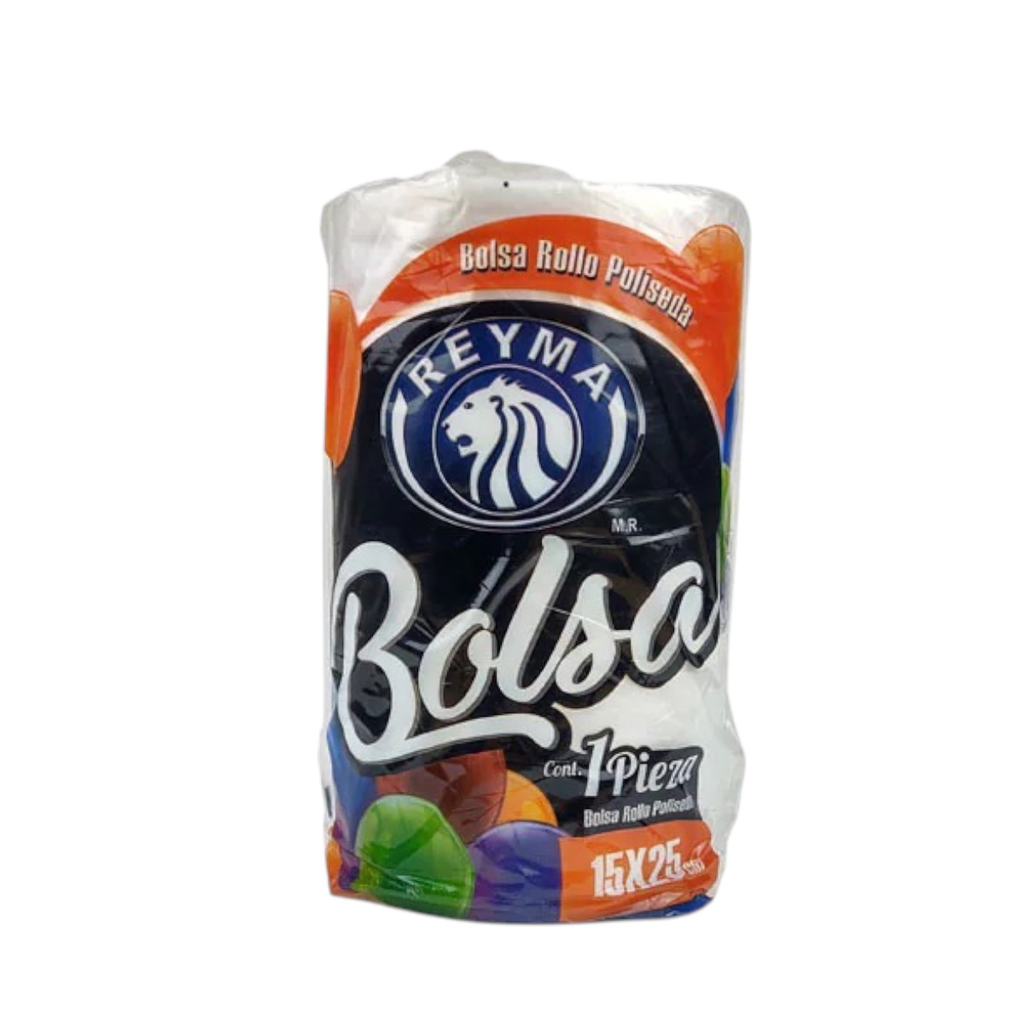 BOLSA POLISEDA ROLLO CHICO 15X25 REYMA