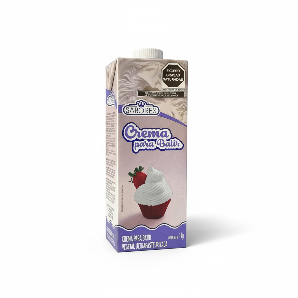 [INT7501770920046] CREMA PARA BATIR SABOREX 1KG