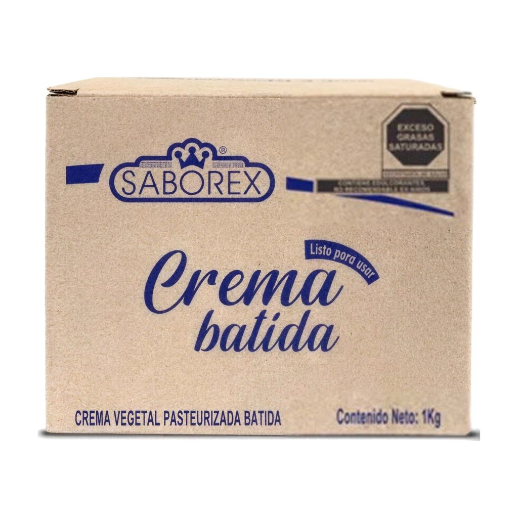 Crema Batida Saborex Caja 1kg