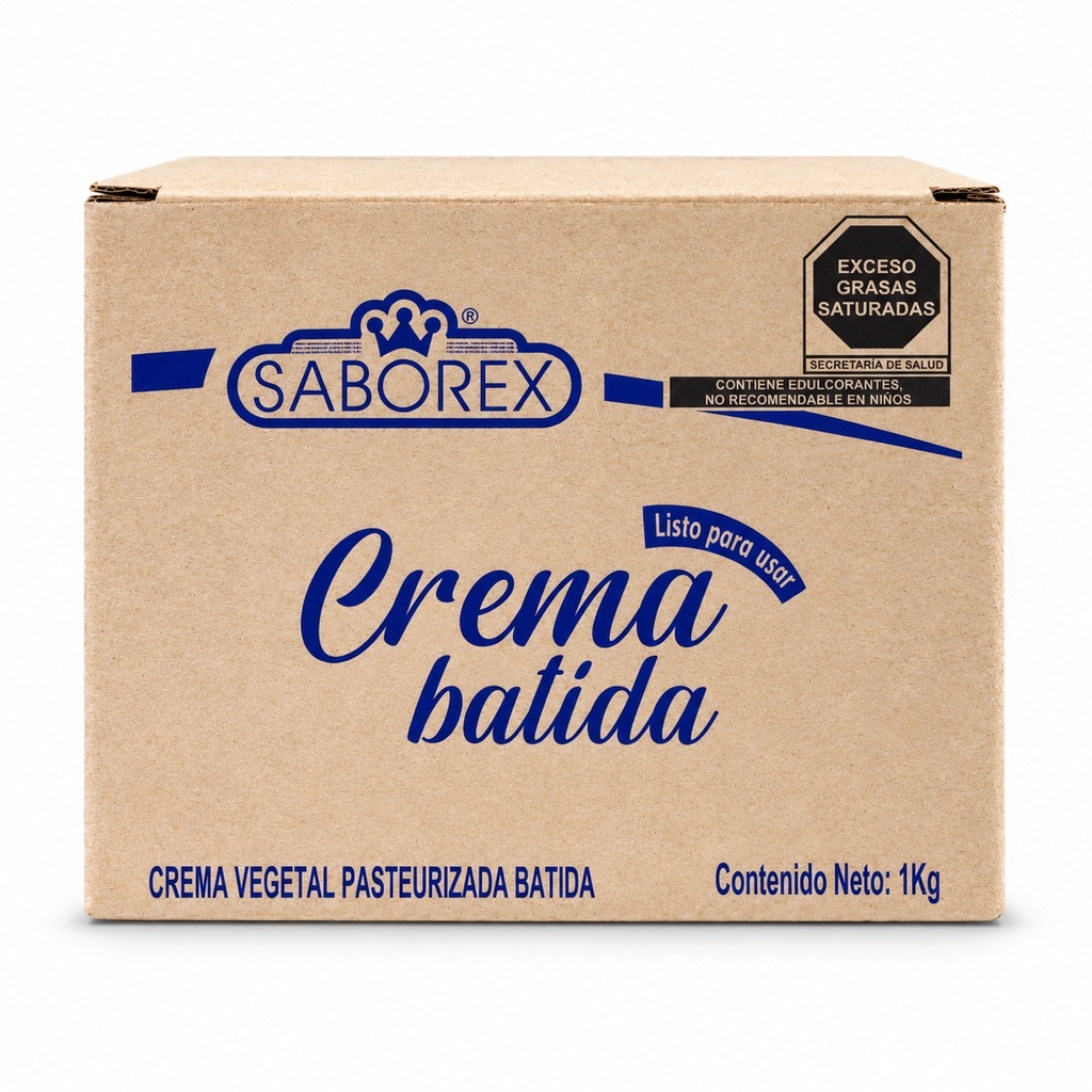 Crema Batida Saborex Caja 1kg