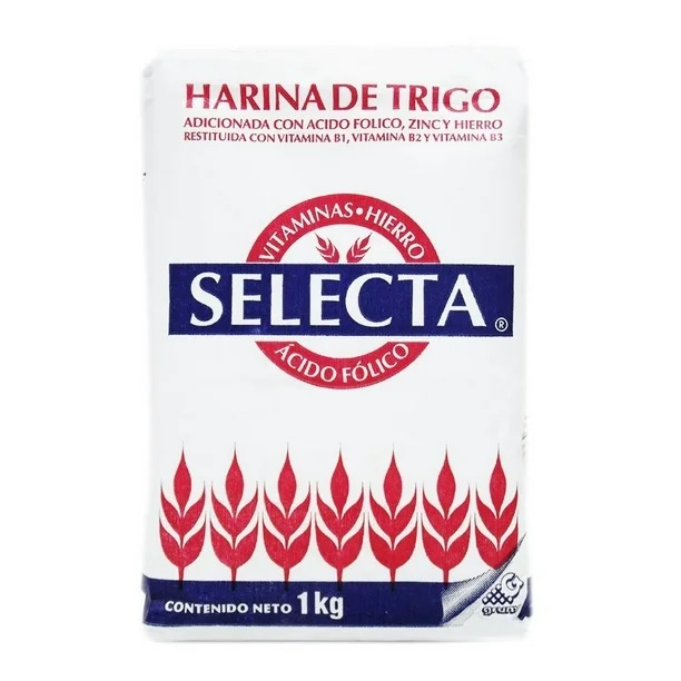 HARINA DE TRIGO SELECTA 1KG