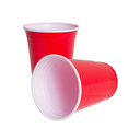 VASO PLÁSTICO ROJO 16oz PRIMO C/20u