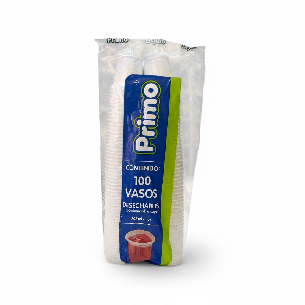 Vaso Plastico 0oz Primo C/100u