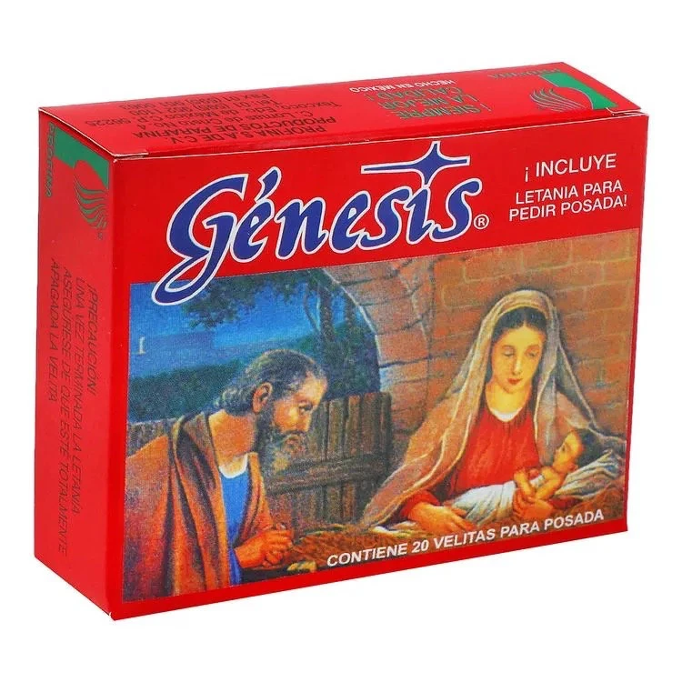 Vela para Posada Genesis C/20u