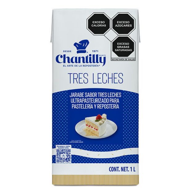JARABE DE 3 LECHES CHANTILLY