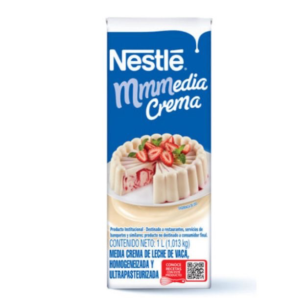 MEDIA CREMA NESTLE 1L
