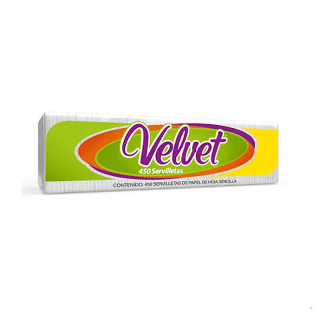 [INT7501050420051] SERVILLETA VELVET C/450u