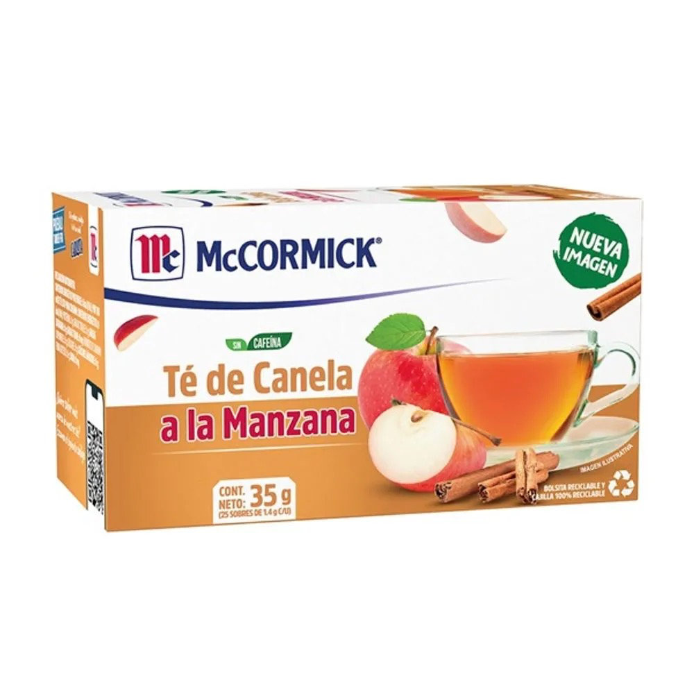 Te de Canela a la Manzana Mccormick C/25u