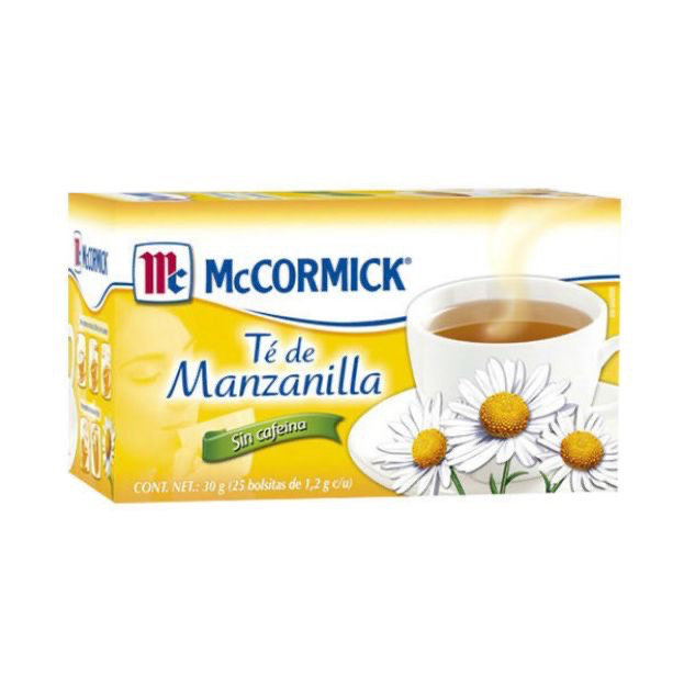 Te de Manzanilla Mccormick C/25u