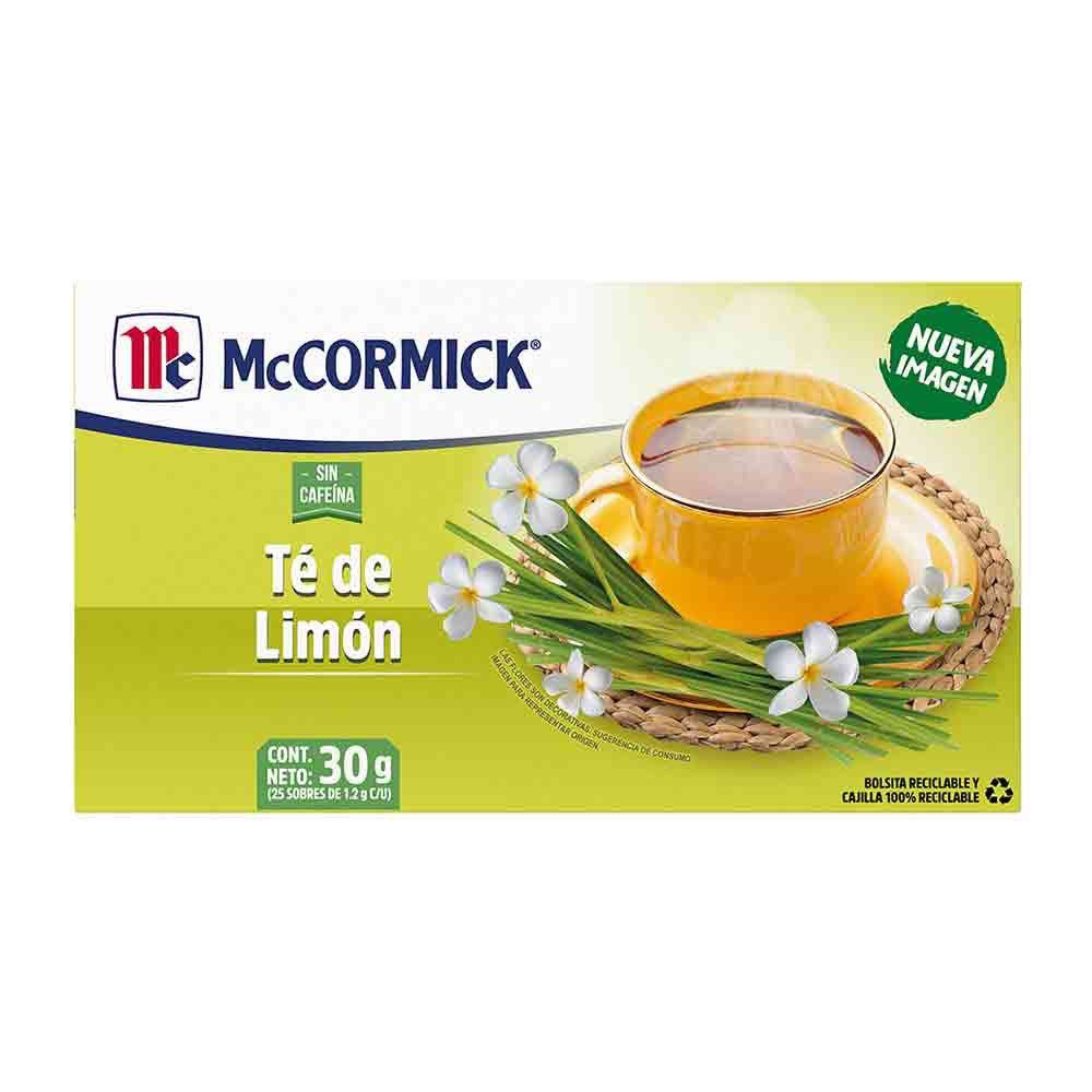 Te de Limon Mccormick C/25u