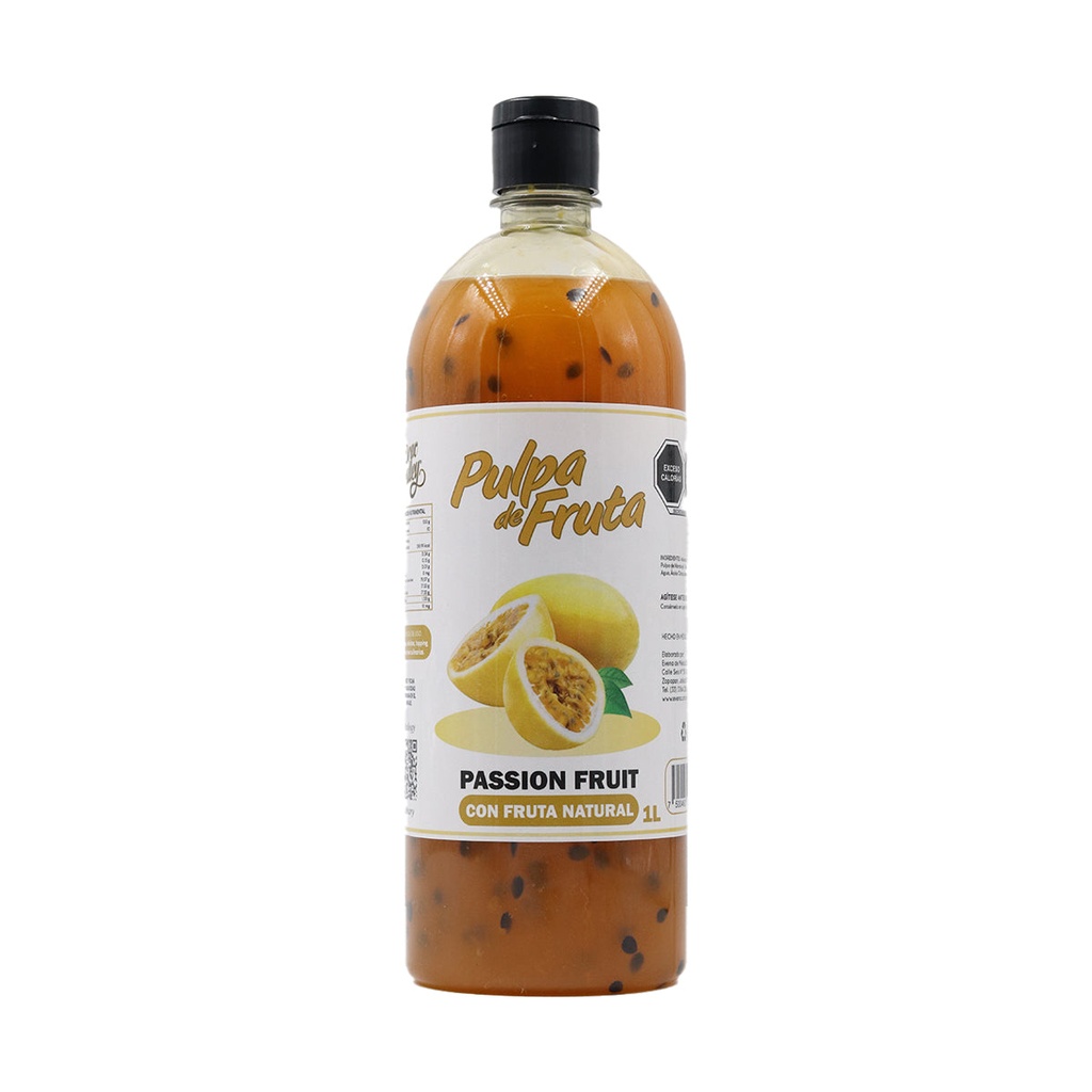 PULPA NATURAL MARACUYÁ DRAC VALLEY 1LT