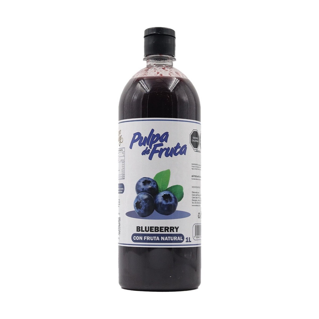 Pulpa Natural Blueberry (Mora Azul) Drac Valley 1LT