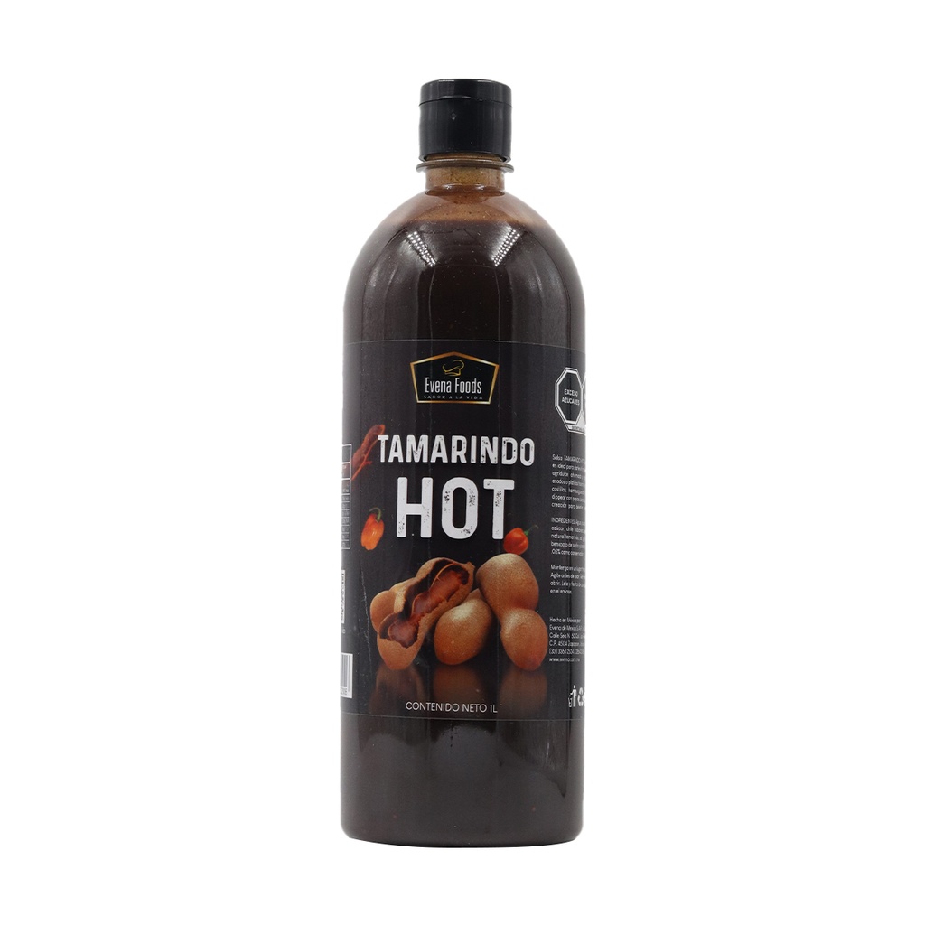 [STH1-1014] SALSA TAMARINDO HOT 1LT EVENA FOODS