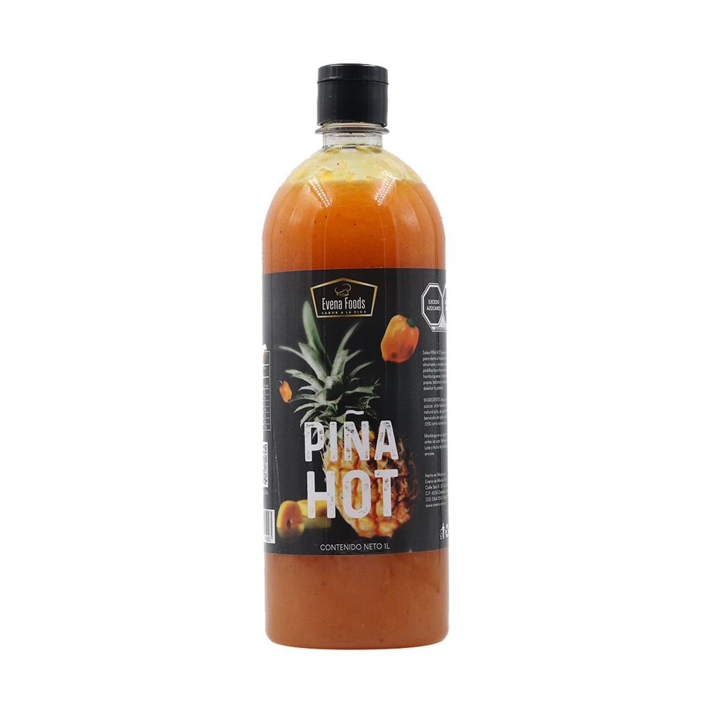 [SPH1-1010] SALSA PIÑA HOT 1LT EVENA FOODS