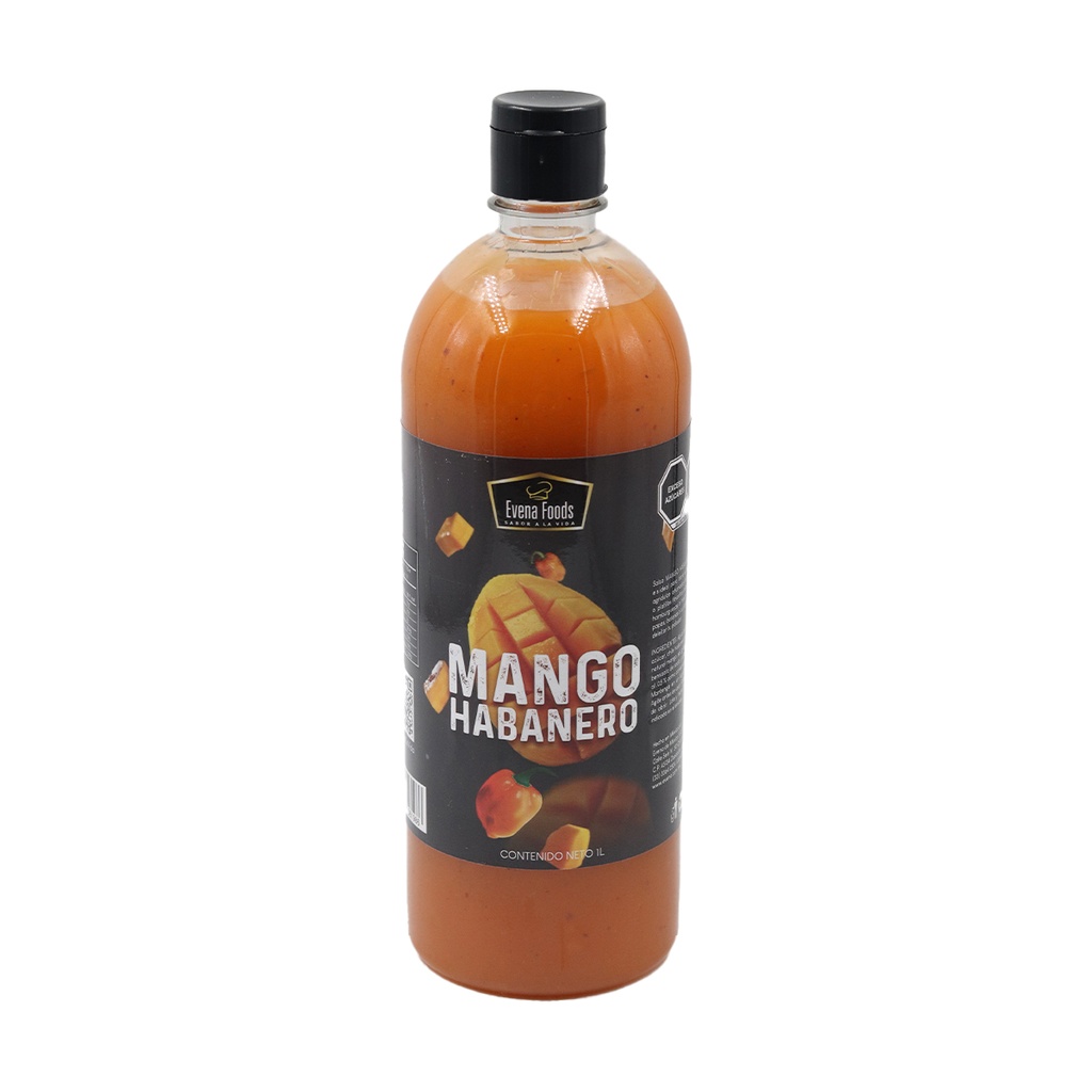 [SMH1-1000] SALSA MANGO HABANERO 1LT EVENA FOODS
