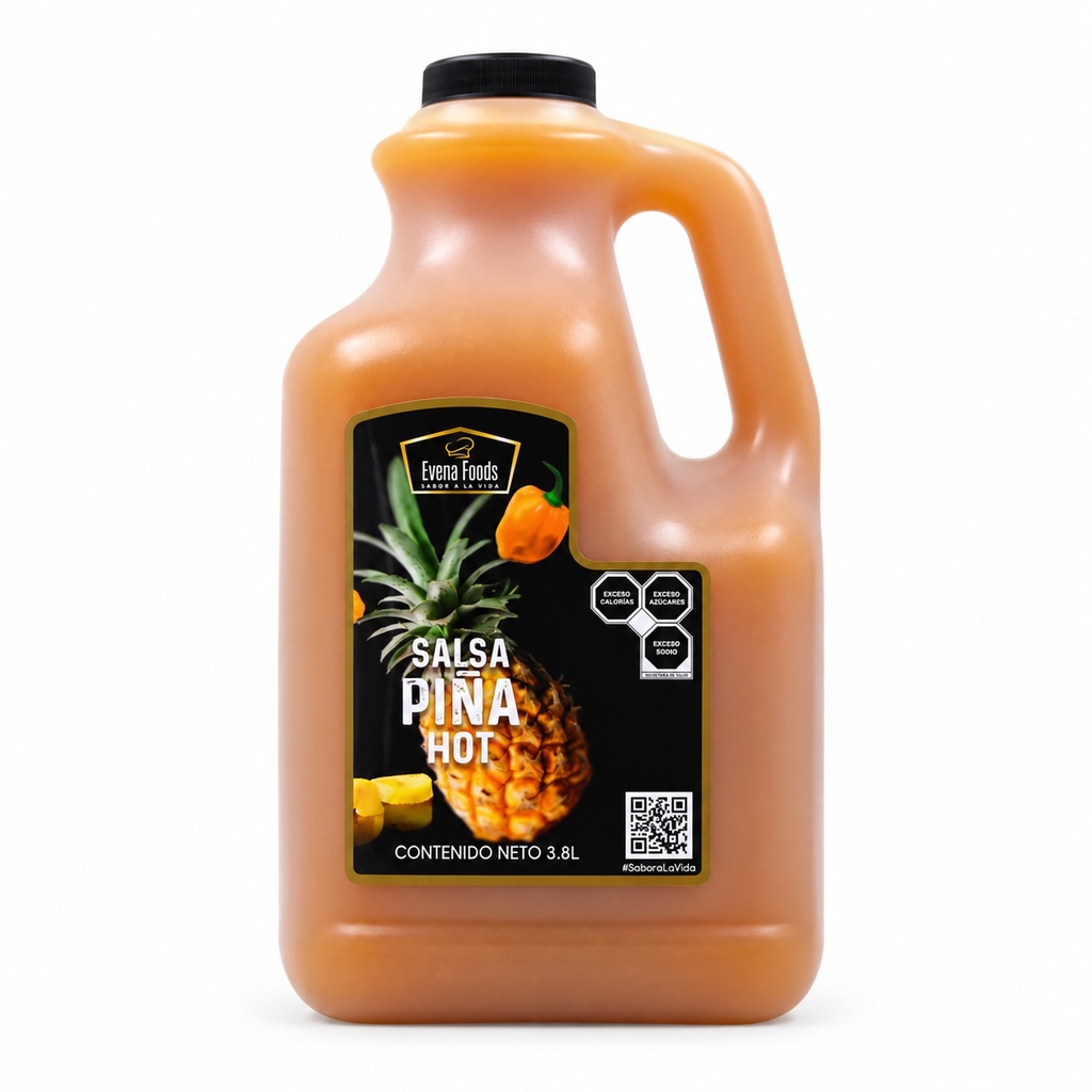 Salsa Piña Hot 3.8LT Evena Foods
