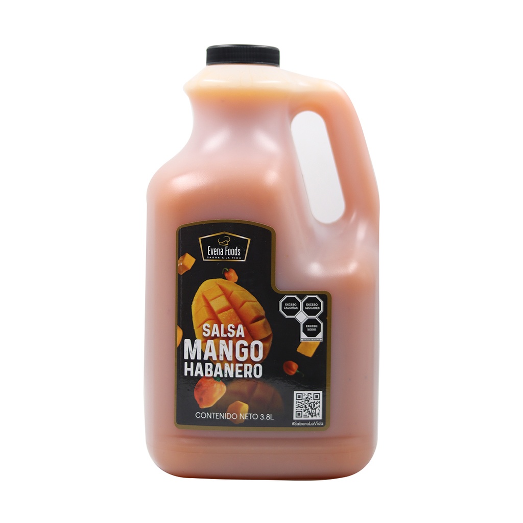 [INT7500463561924] SALSA MANGO HABANERO EVENA 3.8LT