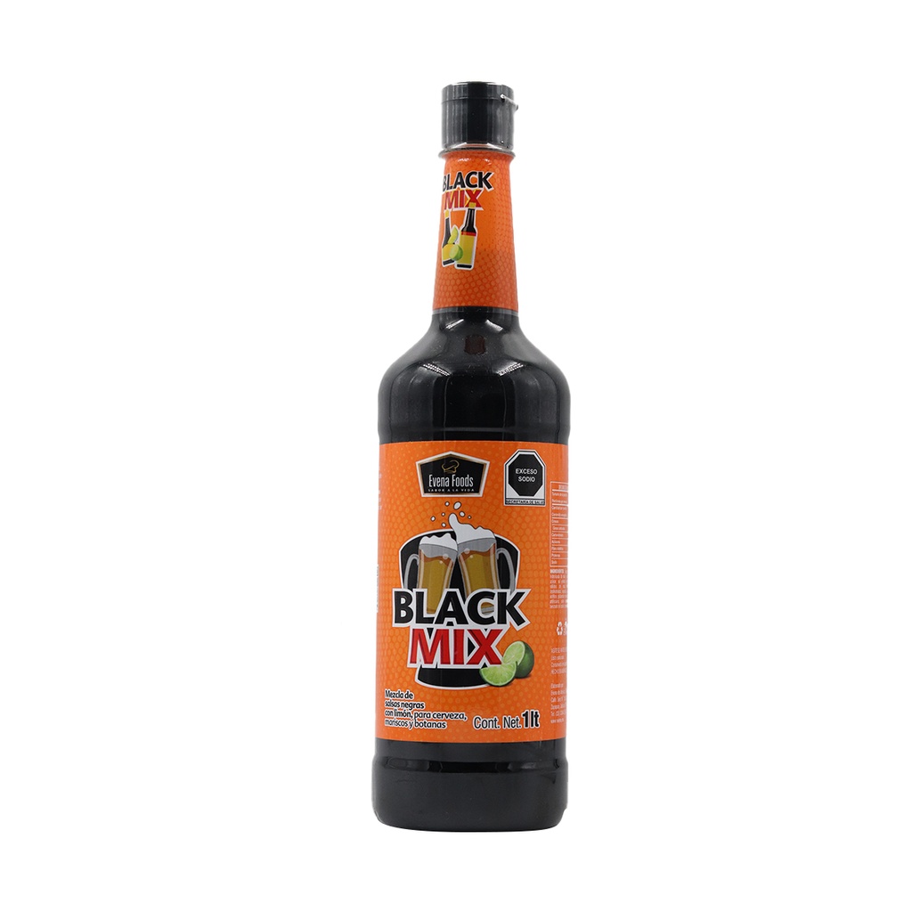 [MDSN-0763] MEZCLA DE SALSAS NEGRAS BLACK MIX 1LT EVENA FOODS