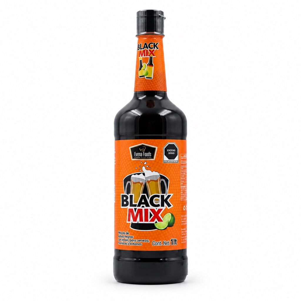 Mezcla de Salsas Negras Black Mix 1LT Evena Foods
