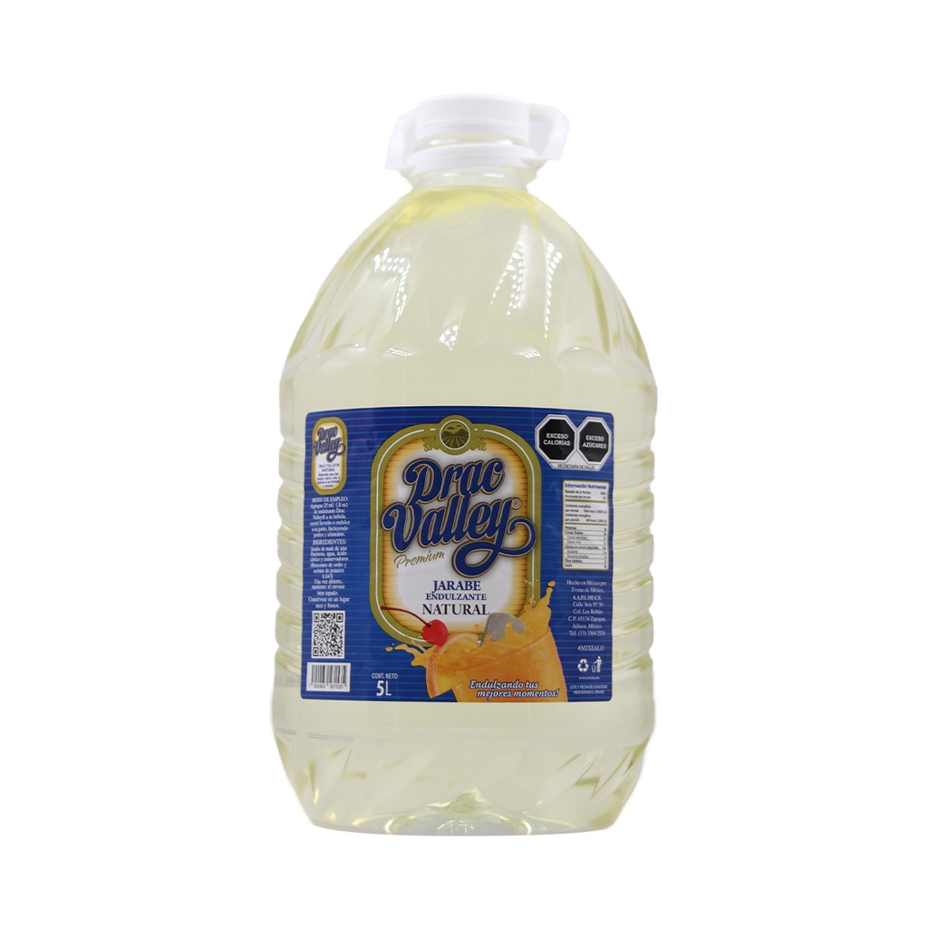 [JEND-0711] JARABE ENDULZANTE NATURAL DRAC VALLEY 5LT