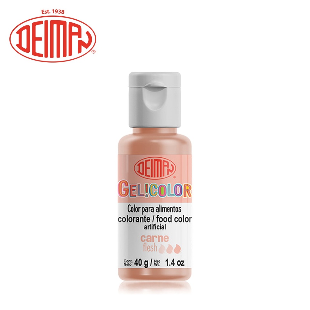 Colorante en Gel Carne Gelicolor 40GR