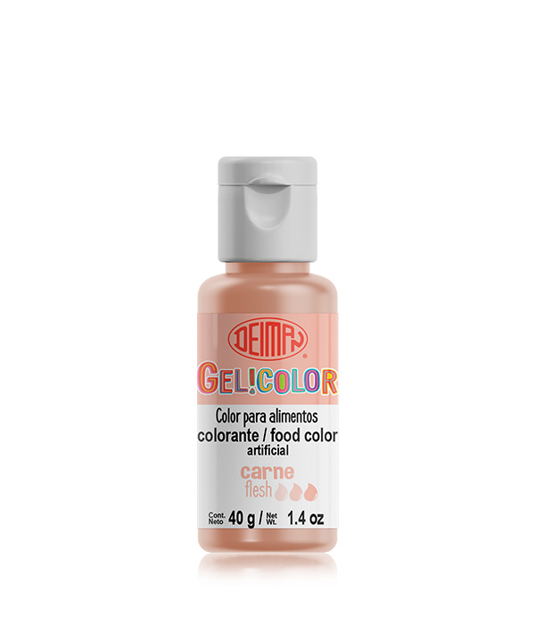 COLORANTE EN GEL CARNE GELICOLOR 40GR