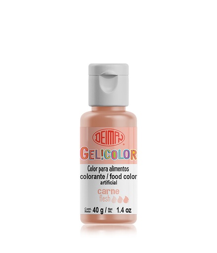 [COL-0006] Colorante en Gel Carne Gelicolor 40GR