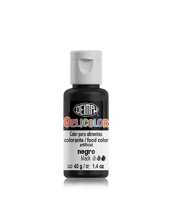 [COL-0010] COLORANTE EN GEL SUPER NEGRO GELICOLOR 40GR
