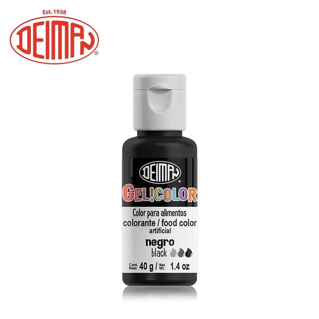 Colorante en Gel Super Negro Gelicolor 40GR