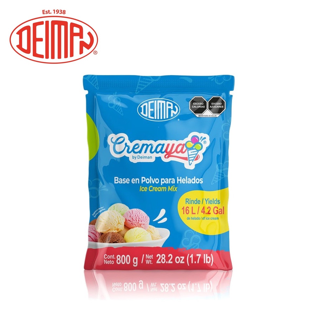 Cremaya Base para Helados Deiman 800GRS