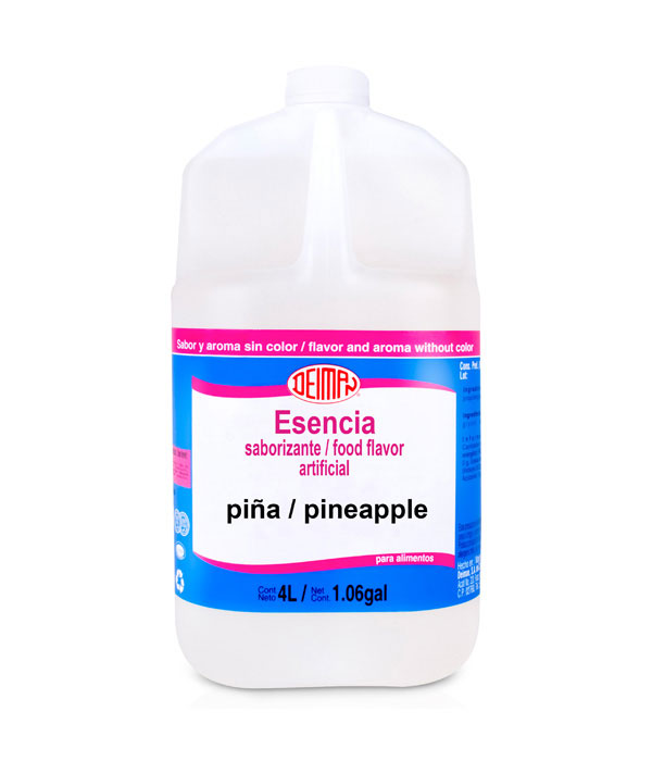 ESENCIA PIÑA DEIMAN 4LT (SABOR Y AROMA SIN COLOR)