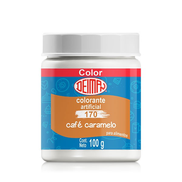 Colorante en Polvo Deiman 170 Cafe Caramelo 100G