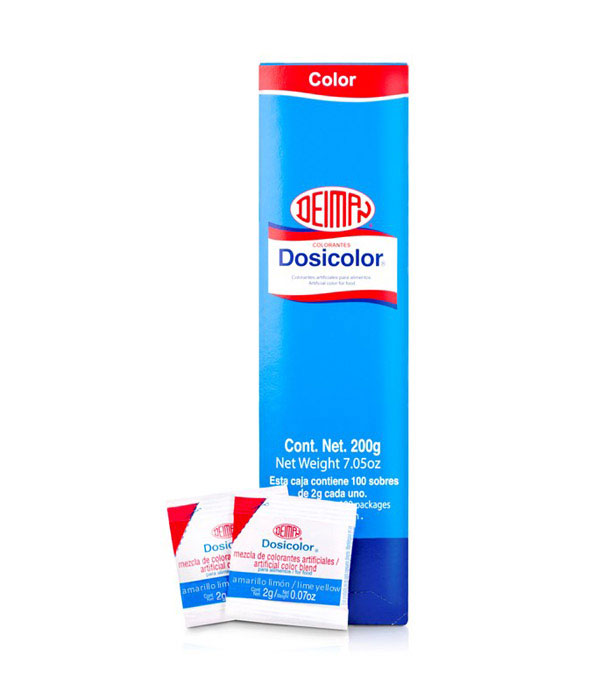 [INT700083812568] COLORANTE EN POLVO DEIMAN 170 AMARILLO LIMON 100G