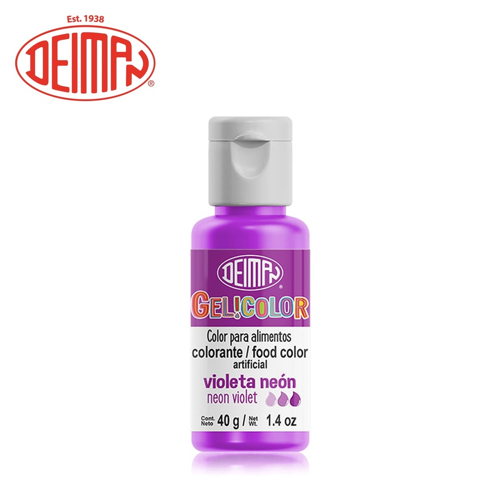 Colorante en Gel Violeta Gelicolor 40GR