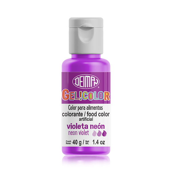 COLORANTE EN GEL VIOLETA GELICOLOR 40GR