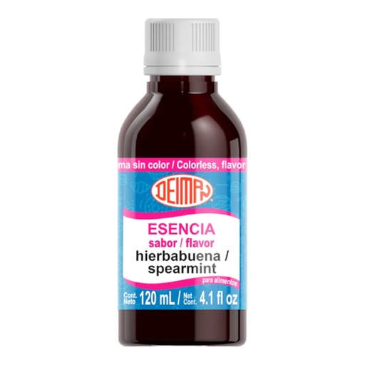 [ESE-0021] Esencia Hierbabuena Deiman 120ml (Sabor y Aroma sin Color)