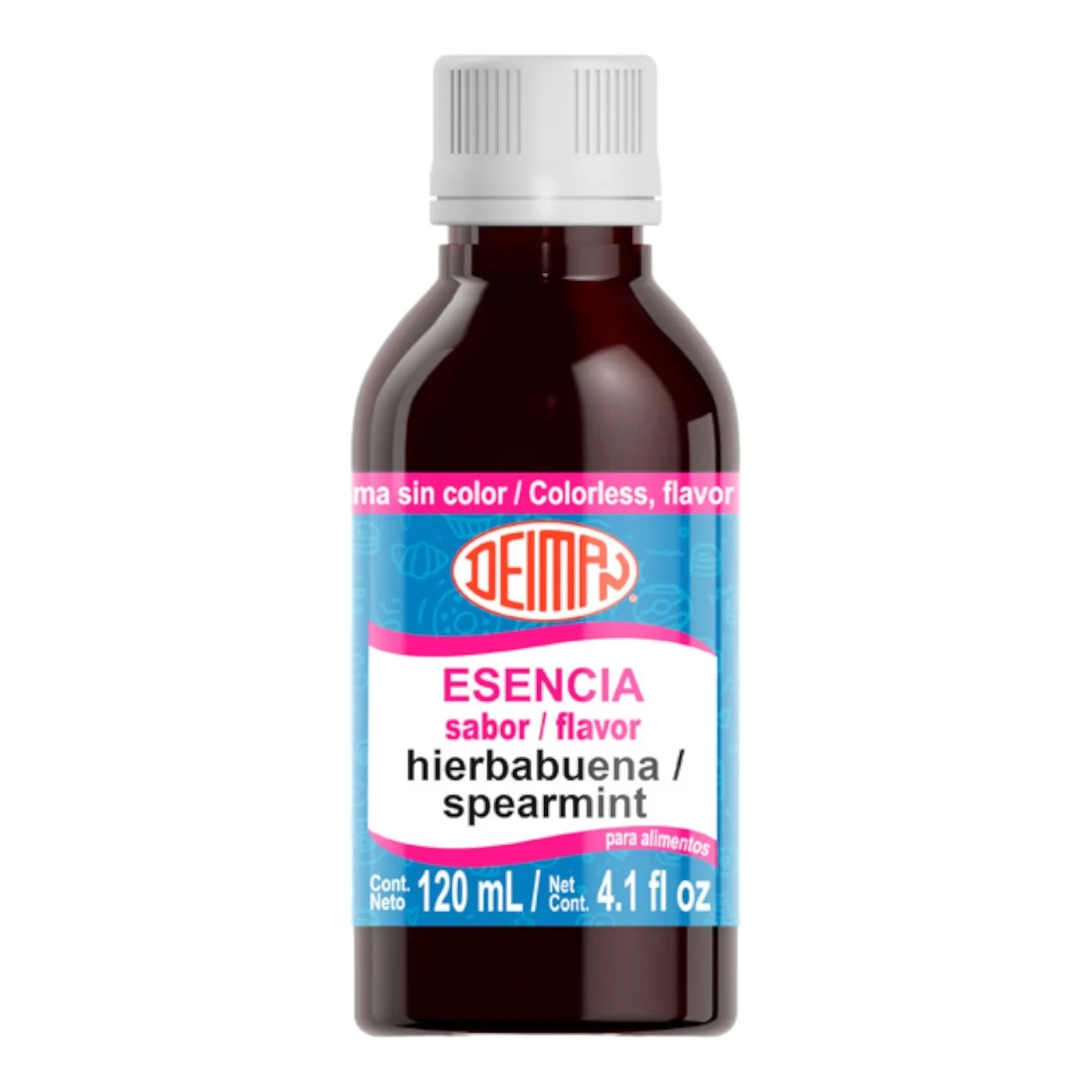 [ESE-0021] Esencia Hierbabuena Deiman 120ml (Sabor y Aroma sin Color)