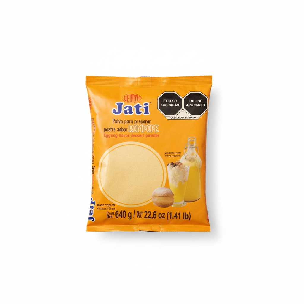 [POL-0044] POLVO PARA PREPARAR ROMPOPE JATI 640GR