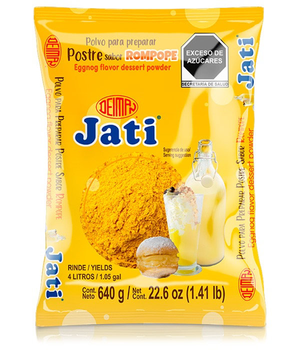 Polvo para Preparar Rompope Jati 640GR