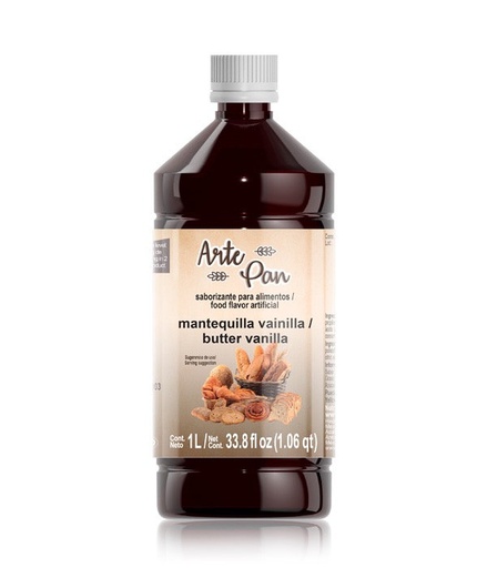 [CON-0010] Concentrado Arte Pan Mantequilla Vainilla 1LT