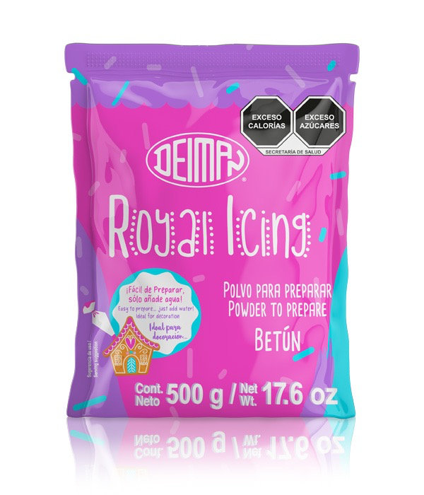Polvo para Preparar Royal Icing Deiman 500GRS