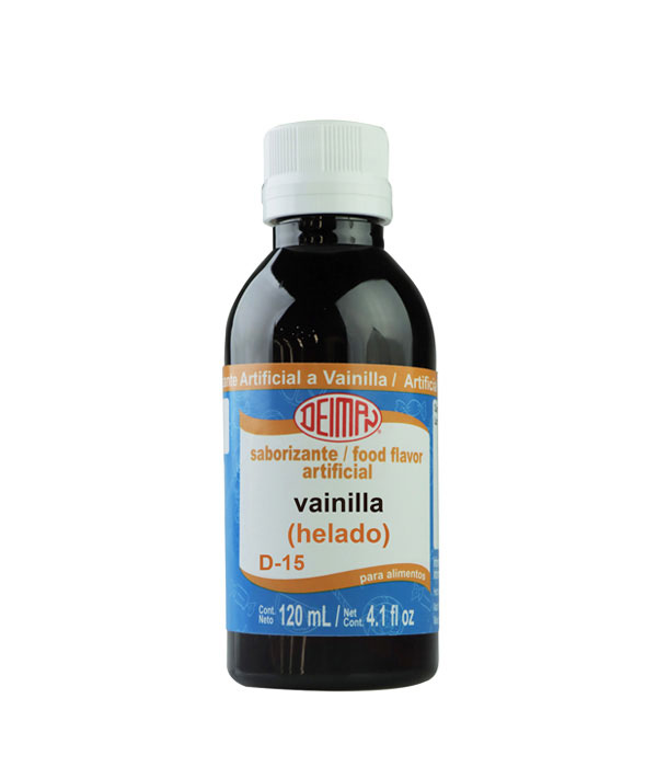 [INT614143305634] SABORIZANTE VAINILLA HELADOS D15 DEIMAN 120ML