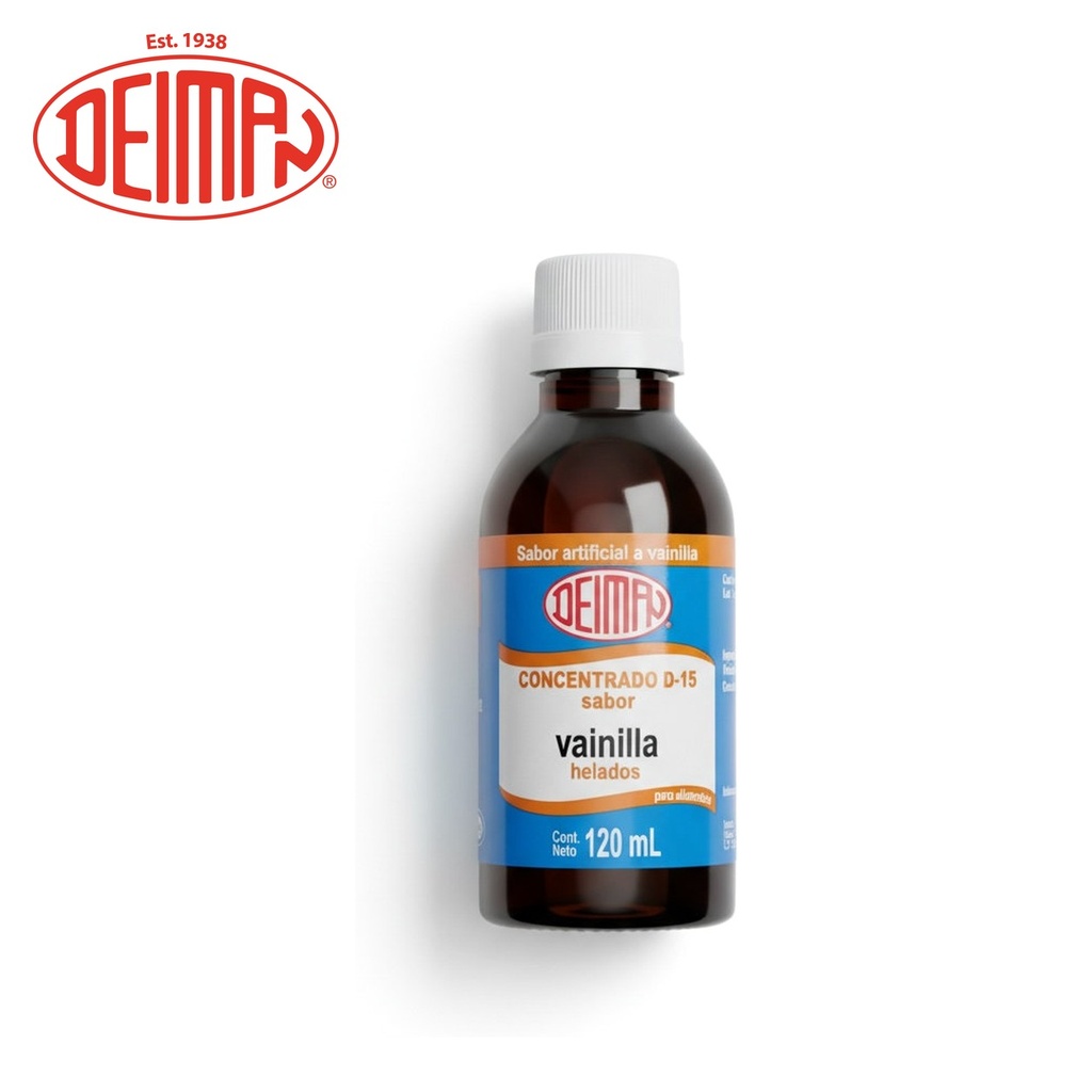 Concentrado Vainilla Helados D-15 Deiman 120ML