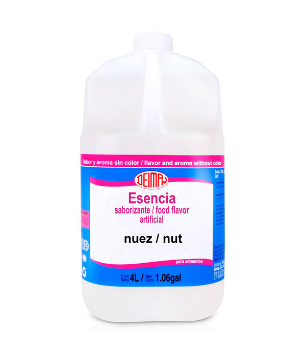 Esencia Nuez Deiman 4LT (Sabor y Aroma sin Color)