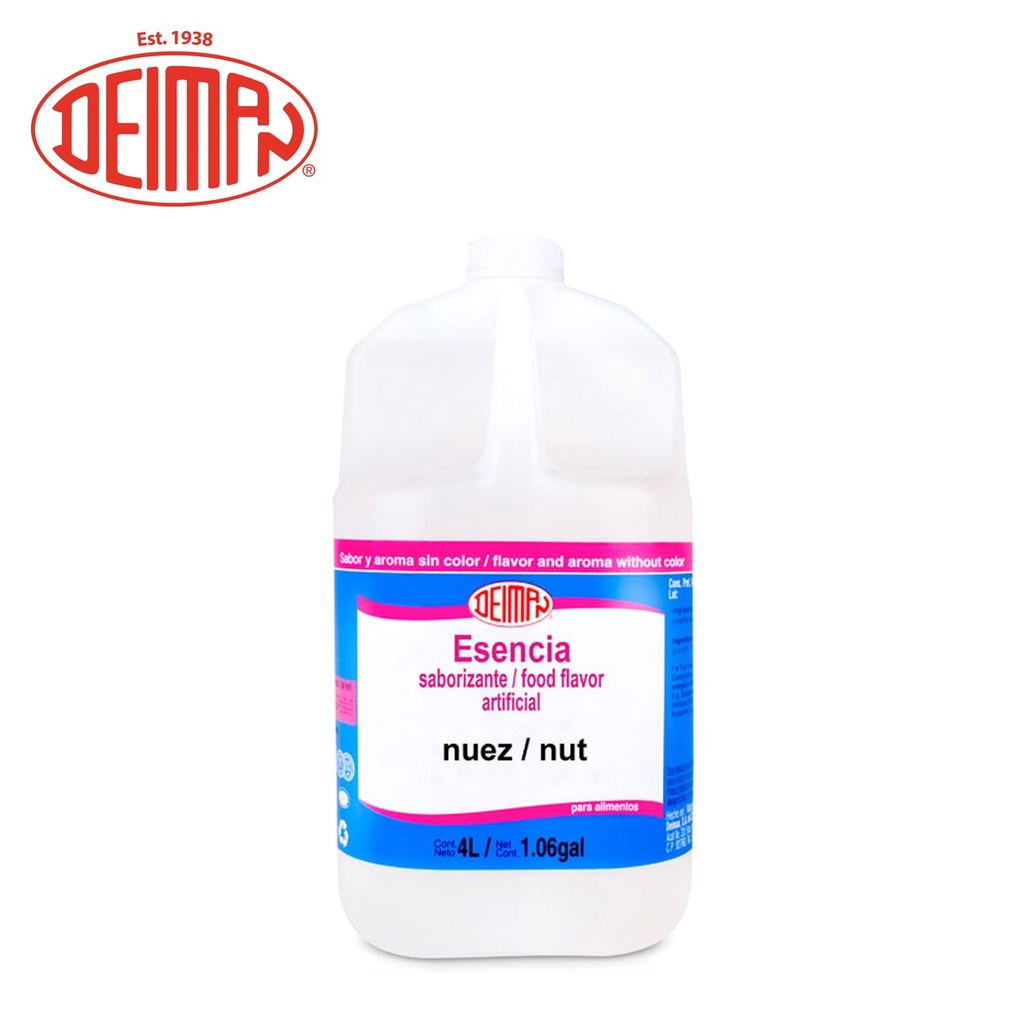 Esencia Nuez Deiman 4LT (Sabor y Aroma sin Color)