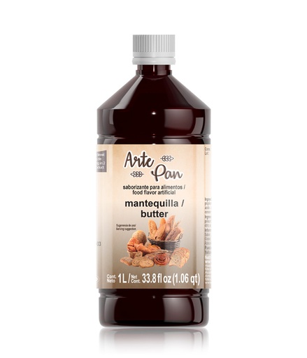 [CON-0003] Concentrado Arte Pan Mantequilla 1LT (Sabor, Color y Aroma)