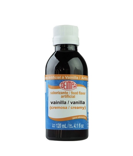 [CON-0102] Concentrado Vainilla Cremosa Deiman 120ML (Sabor, Color y Aroma)