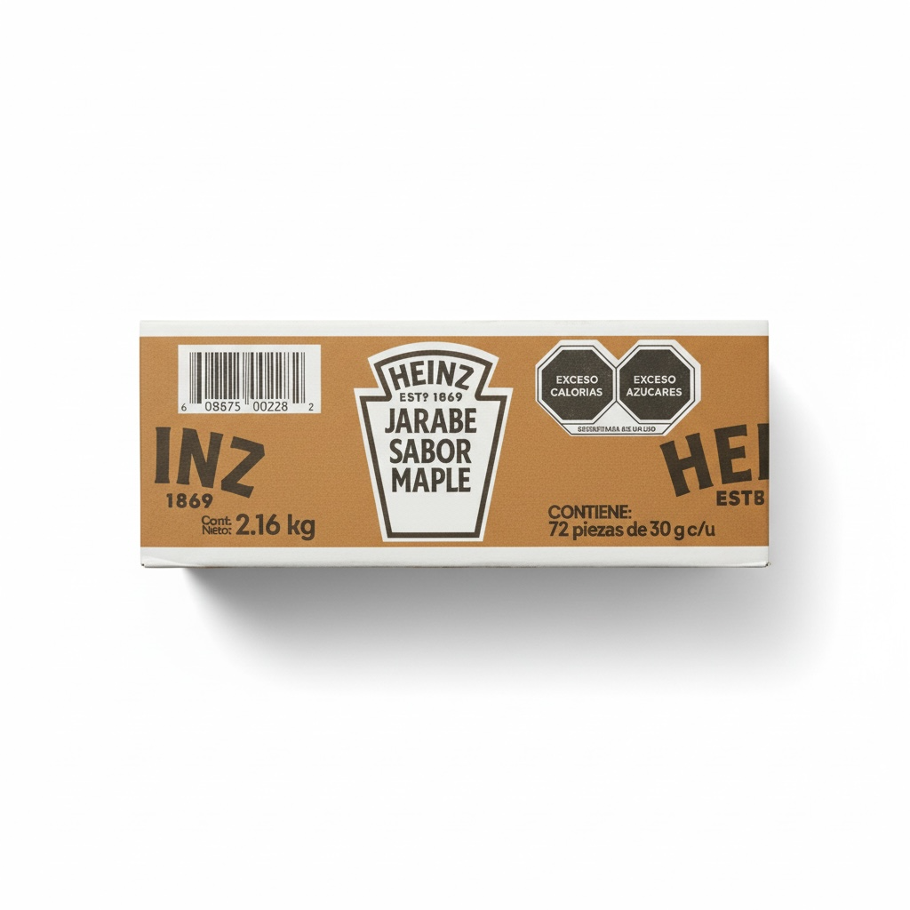 MIEL MAPLE PORCION CAJA CON 30u HEINZ
