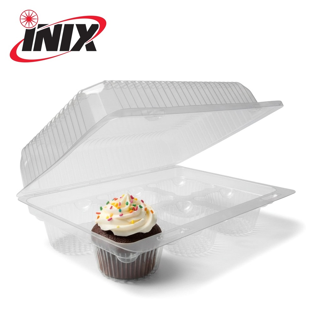 Contenedor Cupcakes Inix (6) 1PZ